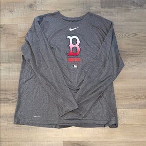 Nike Boston Red Sox Gray Dri-FIT Men’s Shirt